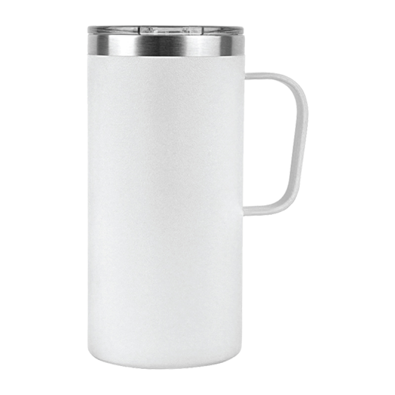 RTIC 20 oz Coffee Travel Mug with Lid and Handle, Stainless Steel  Vacuum-Insulated, Hot and